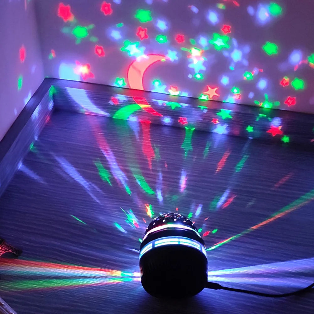 Colorful Starry Sky Projector Lamp