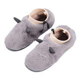 1 Pair Cute Feet Warm Slippers USB Foot Warmer Shoes Computer PC Electric Heat Slipper for Home Travel  Office voetverwarmers